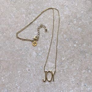 Rae Dunn “JOY” Necklace